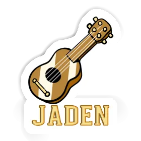 Sticker Jaden Guitar Image