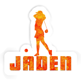 Sticker Golfer Jaden Image