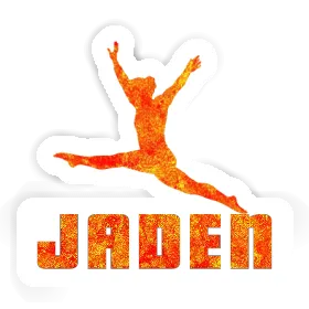 Sticker Gymnast Jaden Image