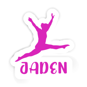 Gymnast Sticker Jaden Image