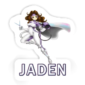 Sticker Frisörin Jaden Image