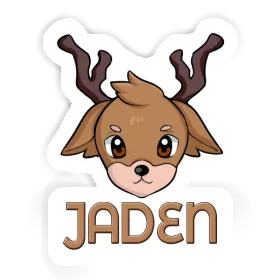 Sticker Hirschkopf Jaden Image