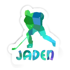 Eishockeyspieler Aufkleber Jaden Image