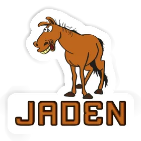 Jaden Sticker Horse Image