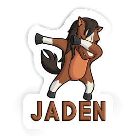 Sticker Dabbing Horse Jaden Image