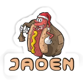 Jaden Sticker Hot Dog Image