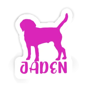 Hund Sticker Jaden Image