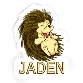 Jaden Sticker Hedgehog Image