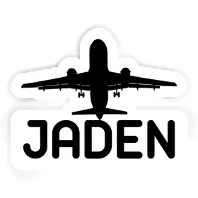 Jaden Sticker Jumbo-Jet Image