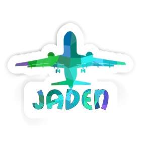 Jaden Aufkleber Jumbo-Jet Image