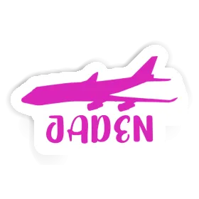 Jaden Sticker Jumbo-Jet Image