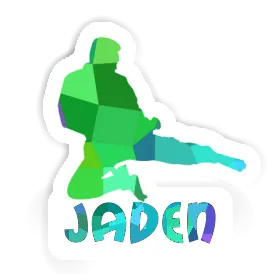 Sticker Jaden Karateka Image