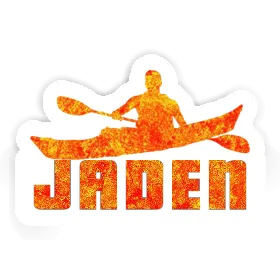 Kajakfahrer Sticker Jaden Image