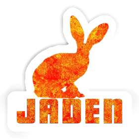 Jaden Autocollant Lapin Image