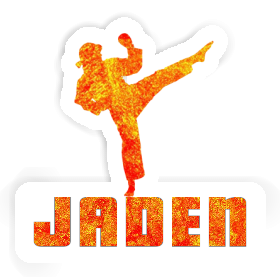 Sticker Jaden Karateka Image