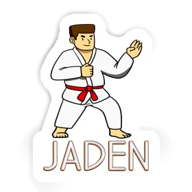 Sticker Karateka Jaden Image