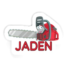 Sticker Kettensäge Jaden Image