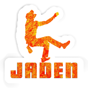 Jaden Aufkleber Kletterer Image