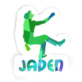 Aufkleber Kletterer Jaden Image