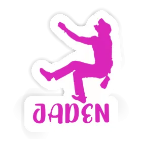 Aufkleber Jaden Kletterer Image