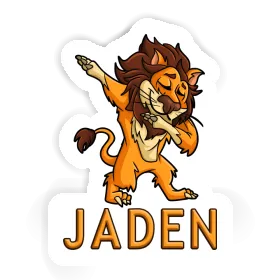 Jaden Autocollant Lion Image