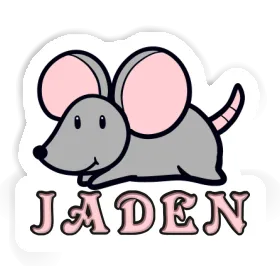 Maus Aufkleber Jaden Image