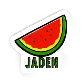 Aufkleber Wassermelone Jaden Image