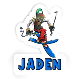 Skier Sticker Jaden Image