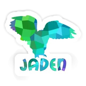 Hibou Autocollant Jaden Image