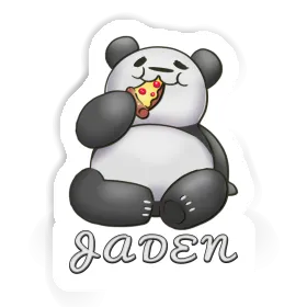 Aufkleber Pizza-Panda Jaden Image