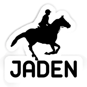 Sticker Jaden Horse Rider Image