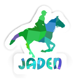 Sticker Horse Rider Jaden Image