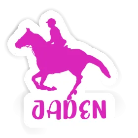 Jaden Autocollant Cavalière Image