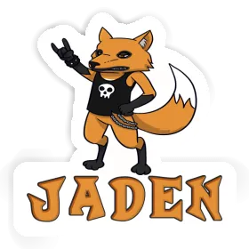 Jaden Sticker Rocker Fox Image