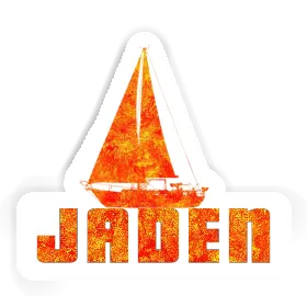 Jaden Sticker Sailboat Image