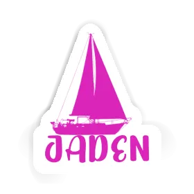 Sticker Jaden Sailboat Image