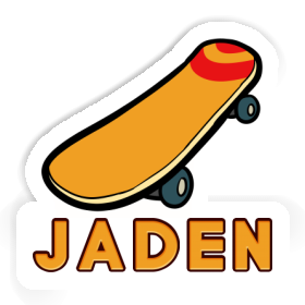 Sticker Jaden Skateboard Image