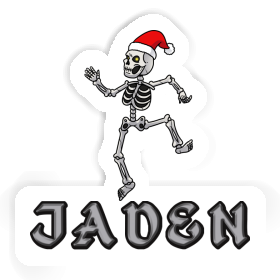 Sticker Christmas Skeleton Jaden Image