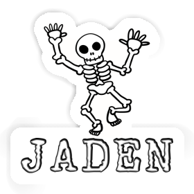 Jaden Sticker Skelett Image