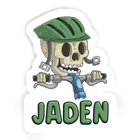 Sticker Jaden Bicycle Rider Image