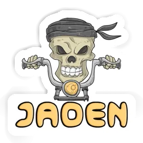 Jaden Sticker Motorradfahrer Image