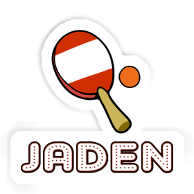 Table Tennis Racket Sticker Jaden Image