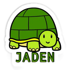 Jaden Aufkleber Schildkröte Image