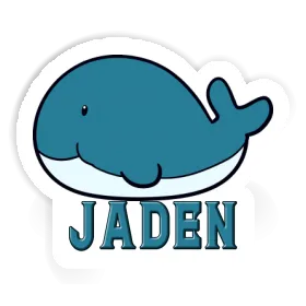 Sticker Jaden Whale Fish Image