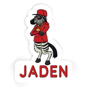 Jaden Sticker Zebra Image