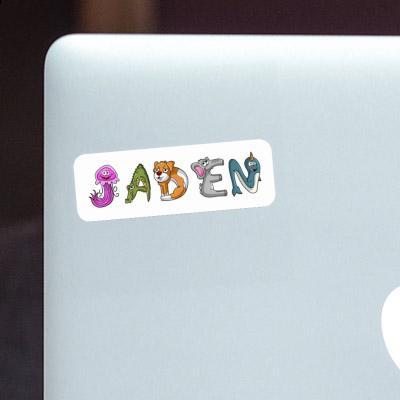 Jaden Sticker Animal Font Gift package Image