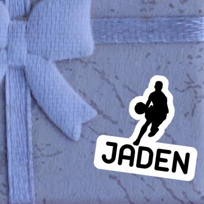 Sticker Jaden Basketball Player Laptop Image