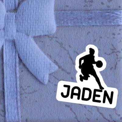 Jaden Sticker Basketball Player Image