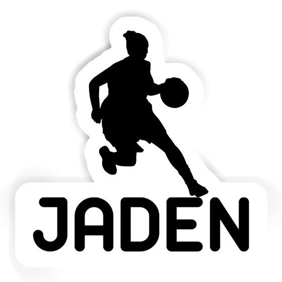 Jaden Sticker Basketball Player Gift package Image