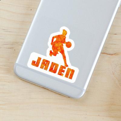 Basketball Player Sticker Jaden Notebook Image